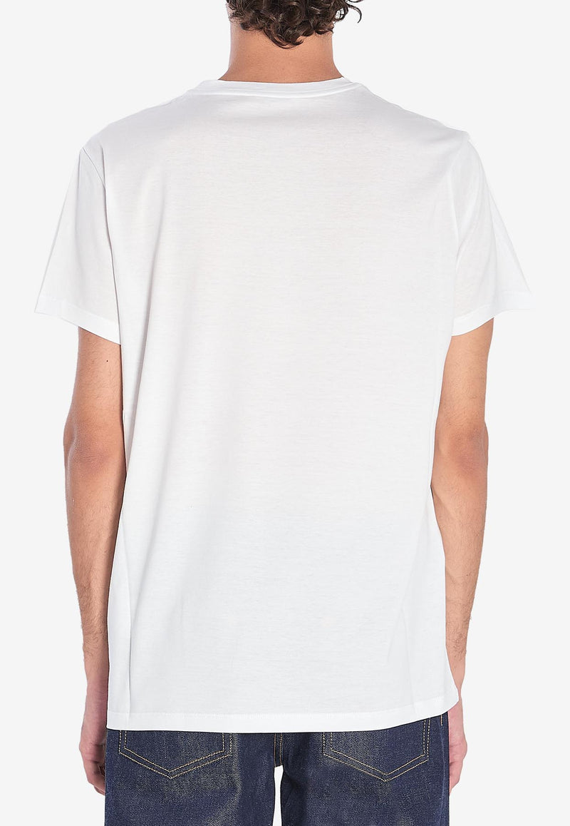 Moncler Double Logo Patches T-shirt White K20918C00035-8390Y-001