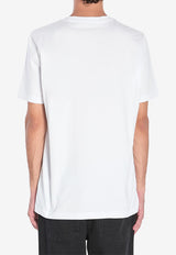 Moncler Flocked Logo T-shirt White K20918C00036-8390T-001