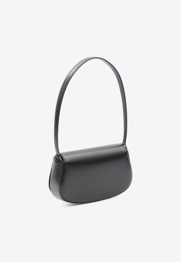 Saint Laurent Mini Voltaire Leather Shoulder Bag Black 779642-0SX0W-1000