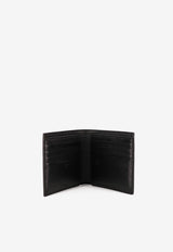 Balenciaga Cash Square Bi-Fold Leather Wallet Black 594549-1IZI3-1090