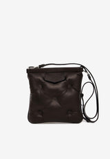 Maison Margiela Glam Slam Quilted Leather Flat Shoulder Bag Black SB1WG0005-P4300-T8013