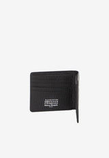 Maison Margiela Four Stitches Bi-Fold Leather Wallet Black SA1UI0016-P4455-T8013
