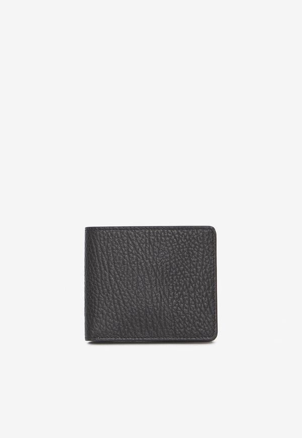 Maison Margiela Four Stitches Bi-Fold Leather Wallet Black SA1UI0016-P4455-T8013