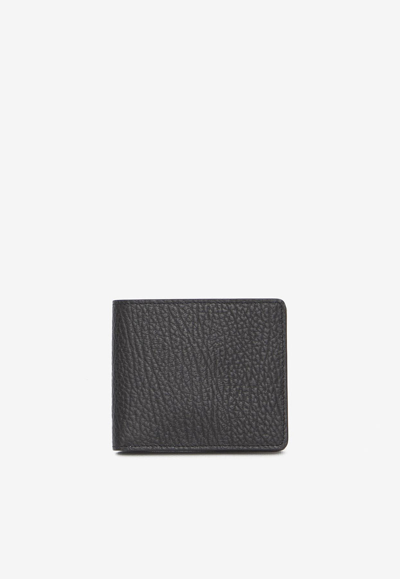 Maison Margiela Four Stitches Bi-Fold Leather Wallet Black SA1UI0016-P4455-T8013