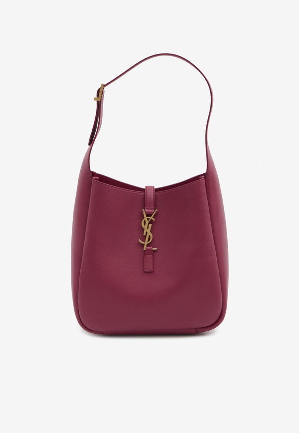 Saint Laurent Small Le 5 À 7 Leather Shoulder Bag  Raspberry 713938-AAAUQ-6874
