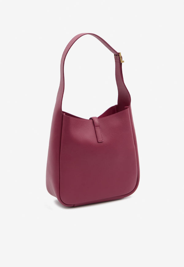 Saint Laurent Small Le 5 À 7 Leather Shoulder Bag  Raspberry 713938-AAAUQ-6874