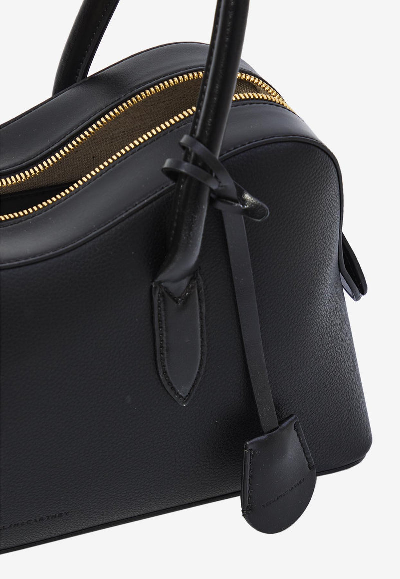 Stella McCartney Medium Ryder Faux Leather Shoulder Bag Black 7B0138-WP0533-1000