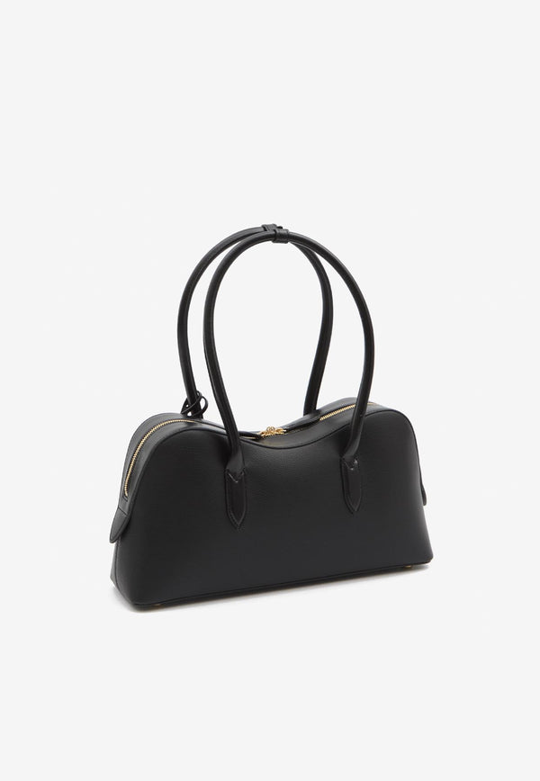 Stella McCartney Medium Ryder Faux Leather Shoulder Bag Black 7B0138-WP0533-1000