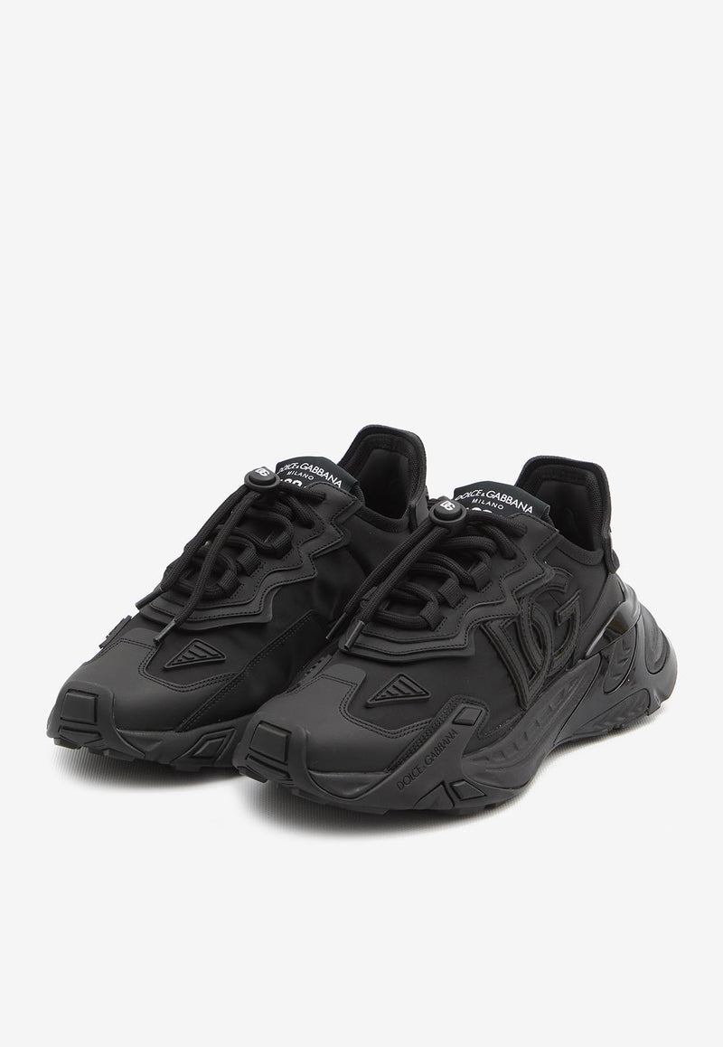 Dolce & Gabbana Day Faster Low-Top Sneakers Black CS2355-AG363-8B956