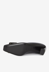 Roger Vivier Belle Vivier 45 Patent Leather Pumps Black RVW00600920-D1P-B999