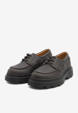 Tod's Tank Tread Boat Lace-Up Shoes Dark Brown XXM24L0JP00-UFS-S808