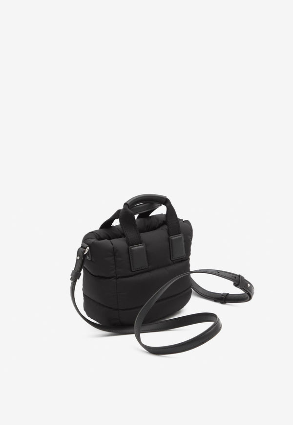 Moncler Micro Caradoc Quilted Tote Bag Black K209B5L00004-M6275-999