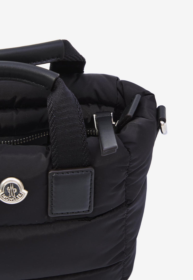 Moncler Micro Caradoc Quilted Tote Bag Black K209B5L00004-M6275-999