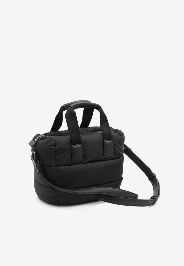 Moncler Mini Caradoc Padded Tote Bag Black K209B5D00009-M6275-999