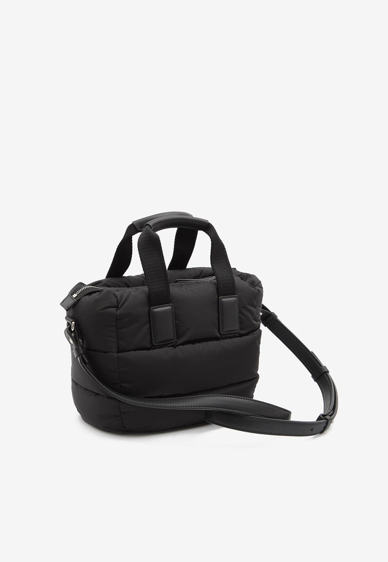 Moncler Mini Caradoc Padded Tote Bag Black K209B5D00009-M6275-999