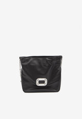 Roger Vivier Mini Pilgrim Shoulder Bag Black RBWABDK0100-YDR-B999