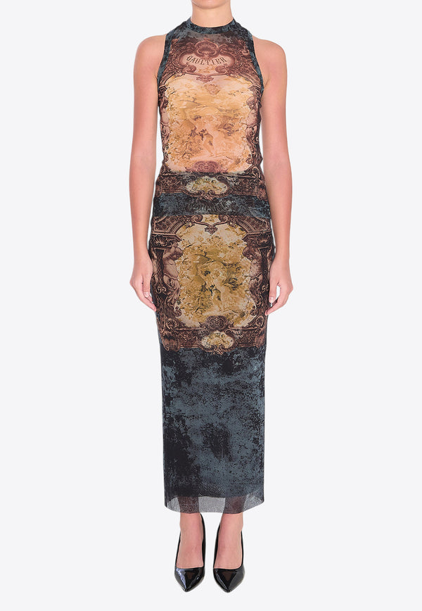 Jean Paul Gaultier Medallion Tank Top   Multicolor W-TO304-M006P-005740