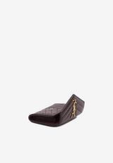 Saint Laurent Cassandre Quilted Leather Wallet Bordeaux 414404-AAA44-6195