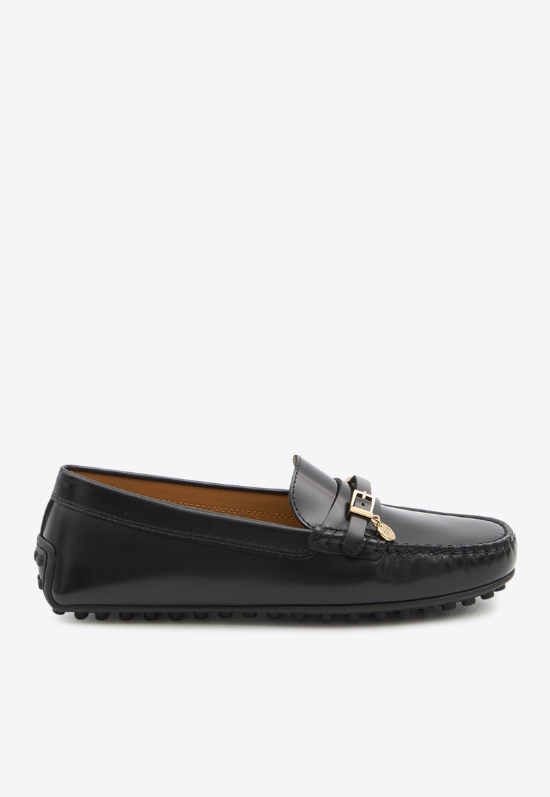 Tod's City Loafers in Brushed Leather Black XXW10L0JM20-U14-B999