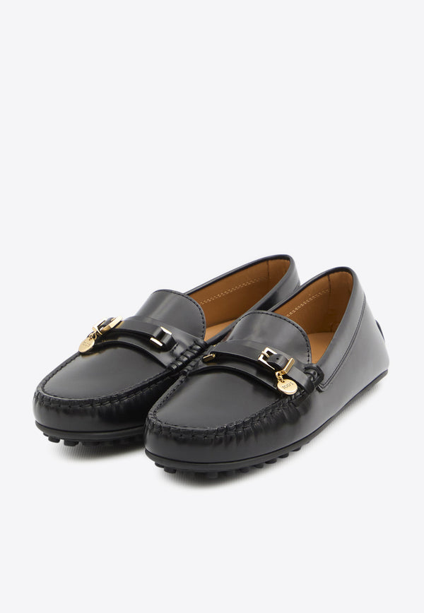 Tod's City Loafers in Brushed Leather Black XXW10L0JM20-U14-B999