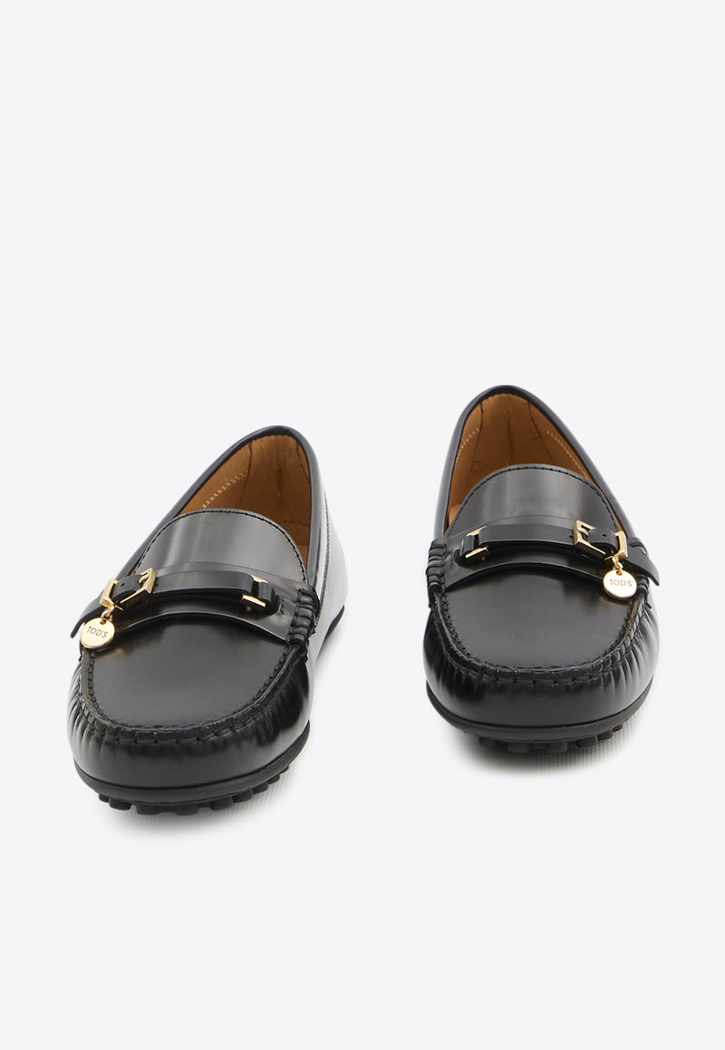 Tod's City Loafers in Brushed Leather Black XXW10L0JM20-U14-B999