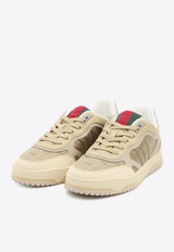 Gucci Re-Web Low-Top Sneakers  Beige 831661-AAEX3-9646