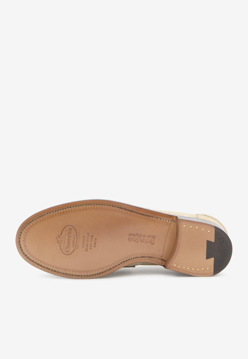 Church's Pembrey Suede Loafers  Beige EDB003-9VE-F0AHP