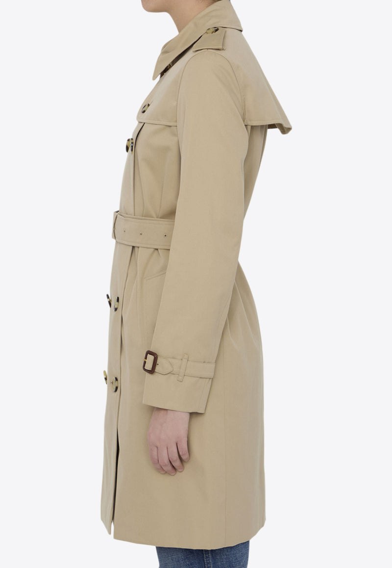 Burberry Heritage Kensington Trench Coat Beige 8079411--A1366