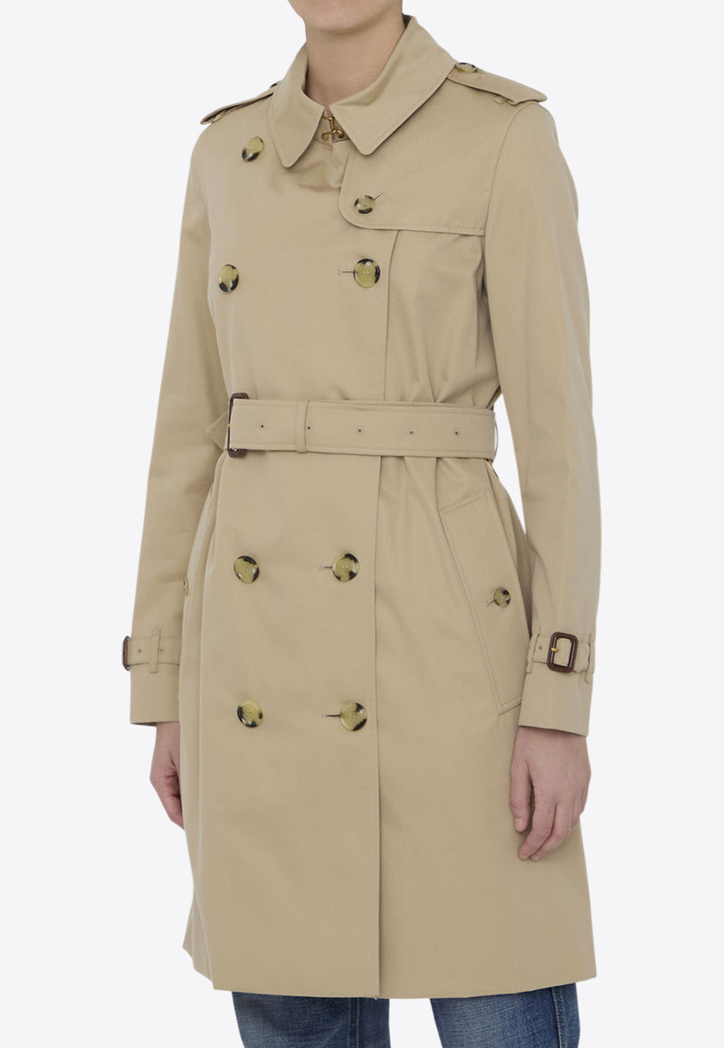 Burberry Heritage Kensington Trench Coat Beige 8079411--A1366