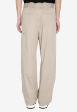 Fendi Straight Cargo Pants Beige FB1033-AU62-F0GQK