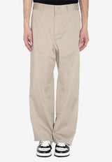 Fendi Straight Cargo Pants Beige FB1033-AU62-F0GQK