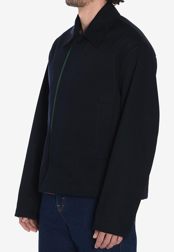 Gucci Signature Web Jacket Navy 809690-ZAR5E-4440