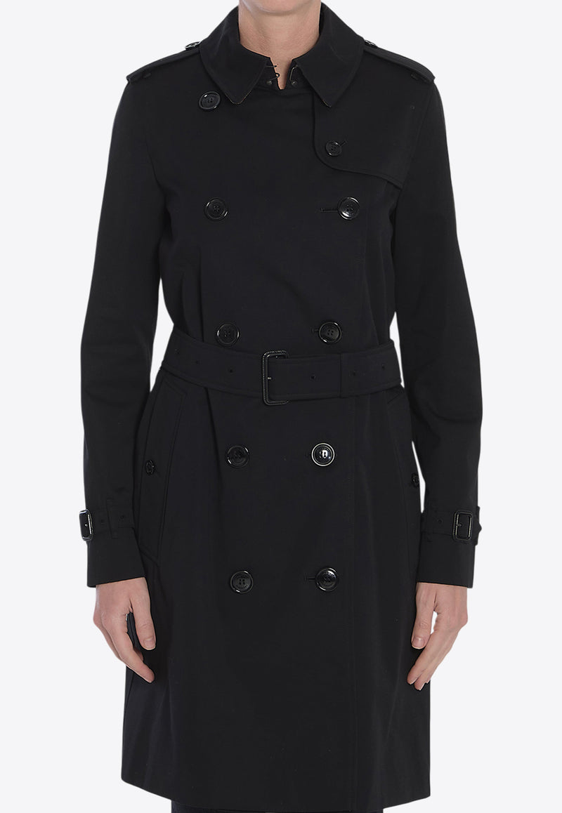 Burberry Heritage Kensington Trench Coat Black 8079409--A1189