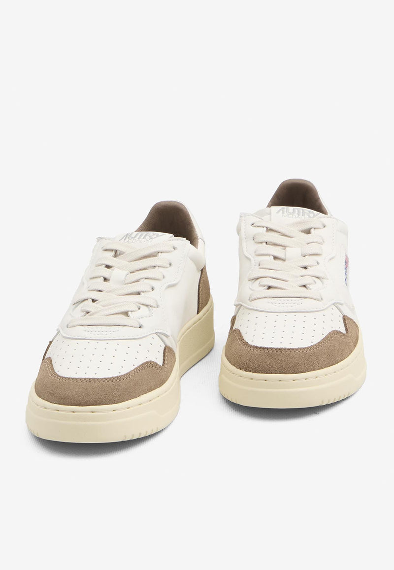 Autry Medalist Low-Top Sneakers   White AULM-GS-43