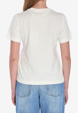 Burberry EKD Stamp T-shirt  White 8109817--B7078
