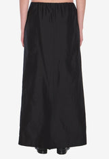 The Row Saul Maxi Skirt Black 9045-W3838-BLK
