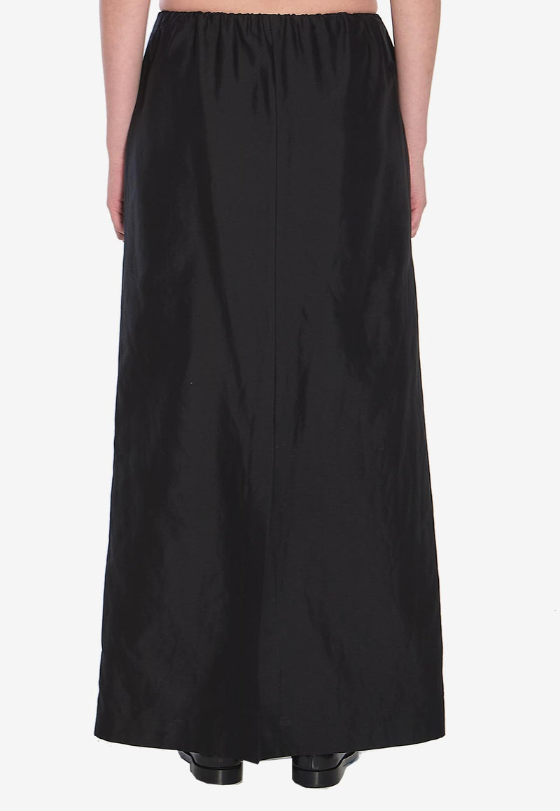 The Row Saul Maxi Skirt Black 9045-W3838-BLK