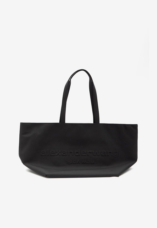 Alexander Wang Punch Raised Logo Tote Bag Black 20224T02T--001