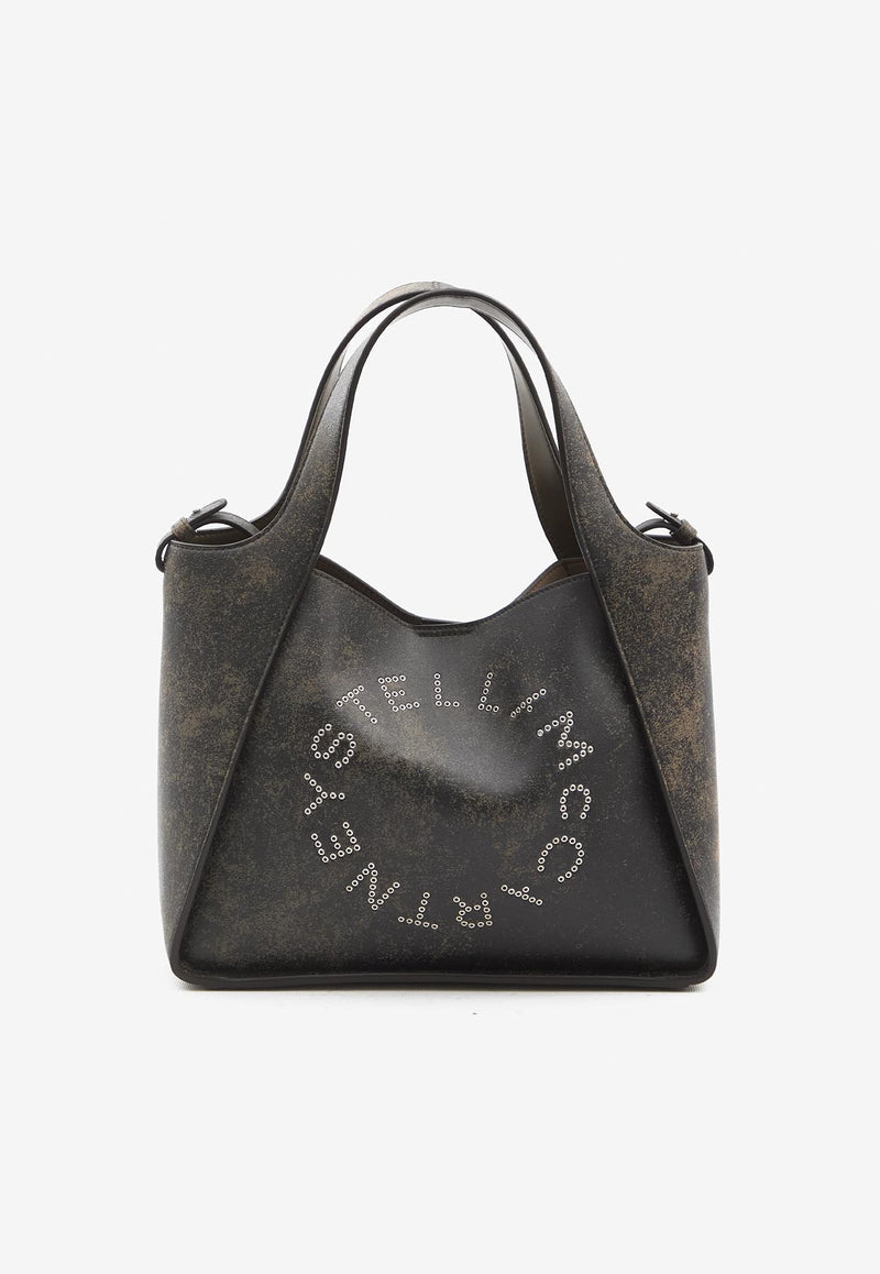 Stella McCartney Large Logo Tote Bag Brown 513860-WP0591-2801