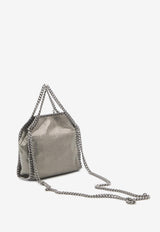 Stella McCartney Micro Falabella Logo Charm Tote Bag Gray 391698-WP0609-1113