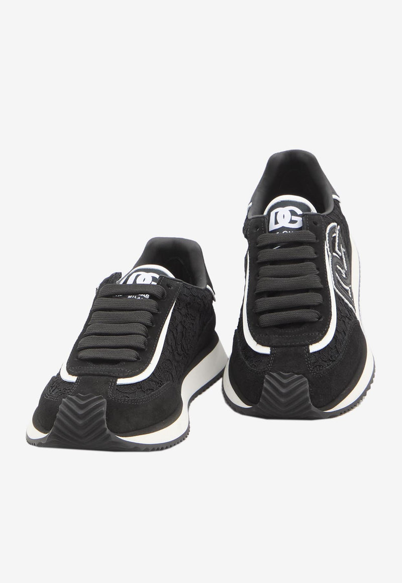 Dolce & Gabbana DG Cushion Low-Top Sneakers Black CK2340-A9AC2-89690