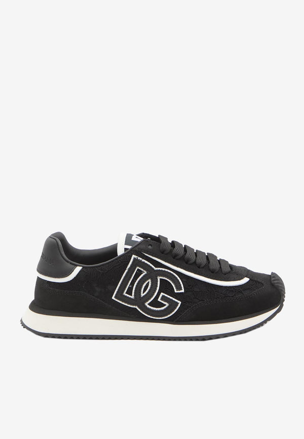 Dolce & Gabbana DG Cushion Low-Top Sneakers Black CK2340-A9AC2-89690