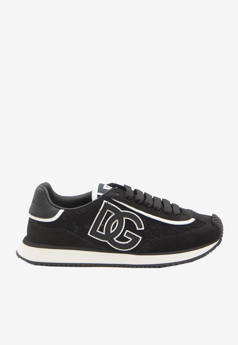 Dolce & Gabbana DG Cushion Low-Top Sneakers Black CK2340-A9AC2-89690