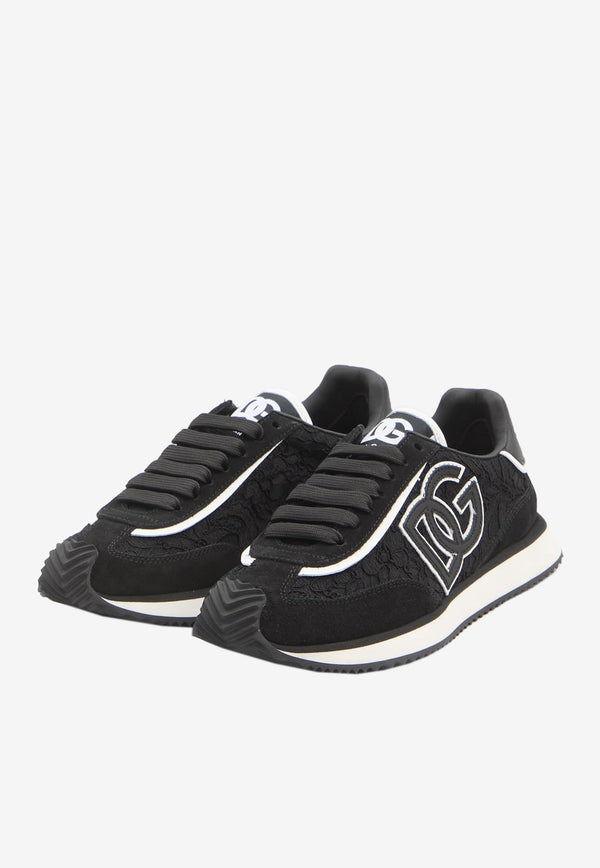 Dolce & Gabbana DG Cushion Low-Top Sneakers Black CK2340-A9AC2-89690