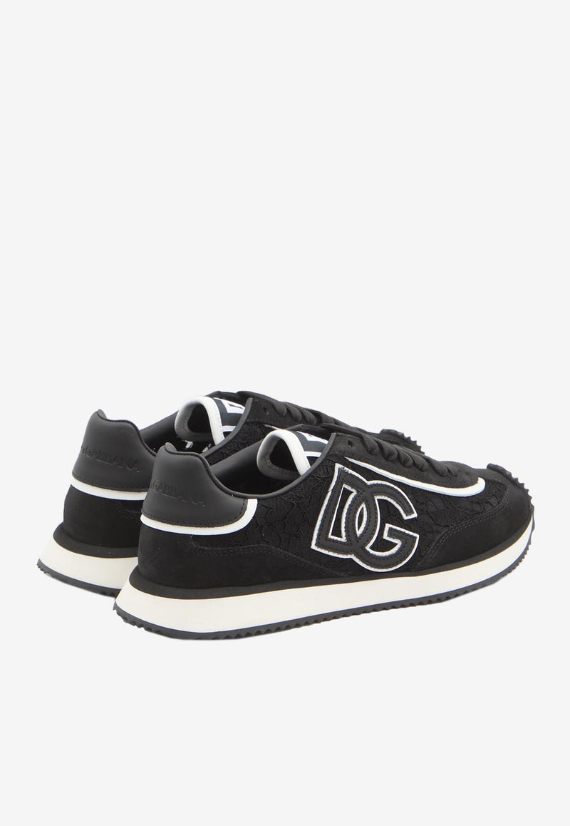 Dolce & Gabbana DG Cushion Low-Top Sneakers Black CK2340-A9AC2-89690