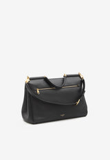 Dolce & Gabbana Large My Sicily Calf Leather Top Handle Bag  Black BB7814-B7321-80999
