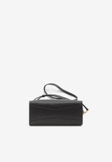 Alaïa Small Le Click Leather Crossbody Bag Black AA1S01420CA332--999