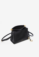 Alaïa Small Le Click Leather Crossbody Bag Black AA1S01420CA332--999