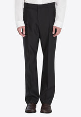 Loewe Tailored Wool and Silk Pants Black H526Y04WHD--1100