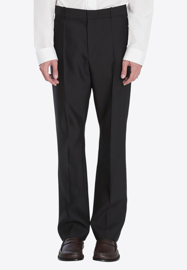Loewe Tailored Wool and Silk Pants Black H526Y04WHD--1100